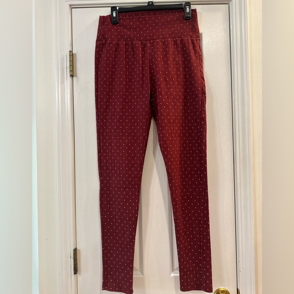 Agnes & Dora pull on Knit denim look Jeggings